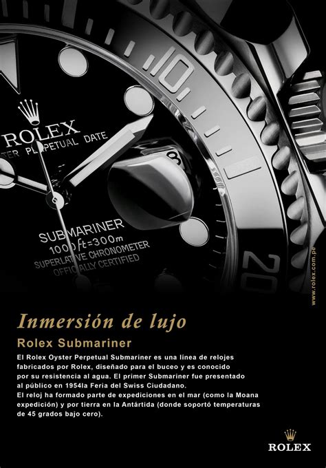 eslogan de rolex